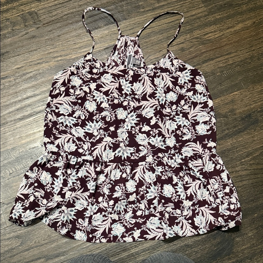 Chelsea28aFloral Spaghetti Strap Top